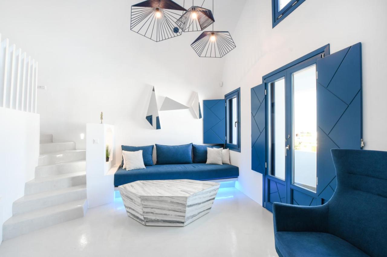 Blue White Residence Monolithos  Exterior photo