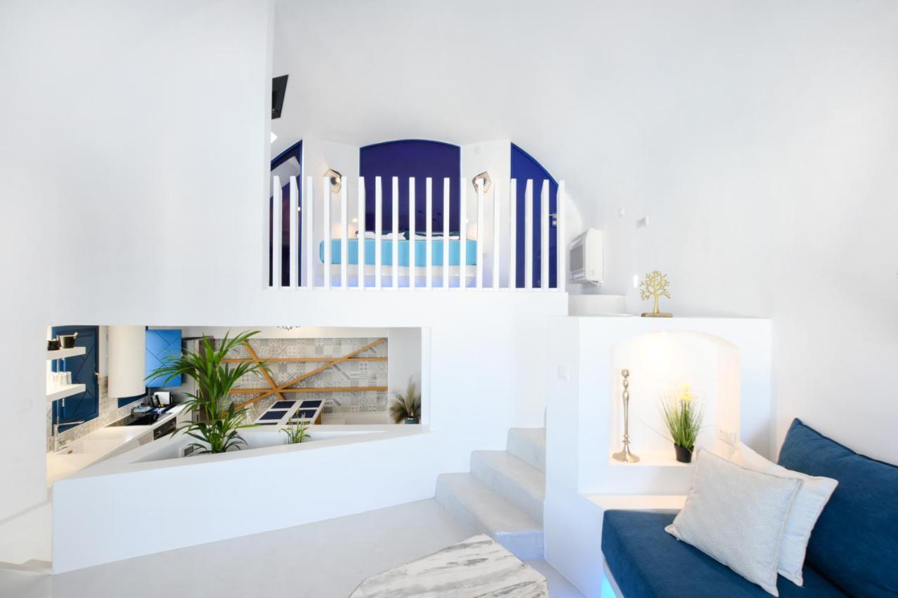 Blue White Residence Monolithos  Exterior photo
