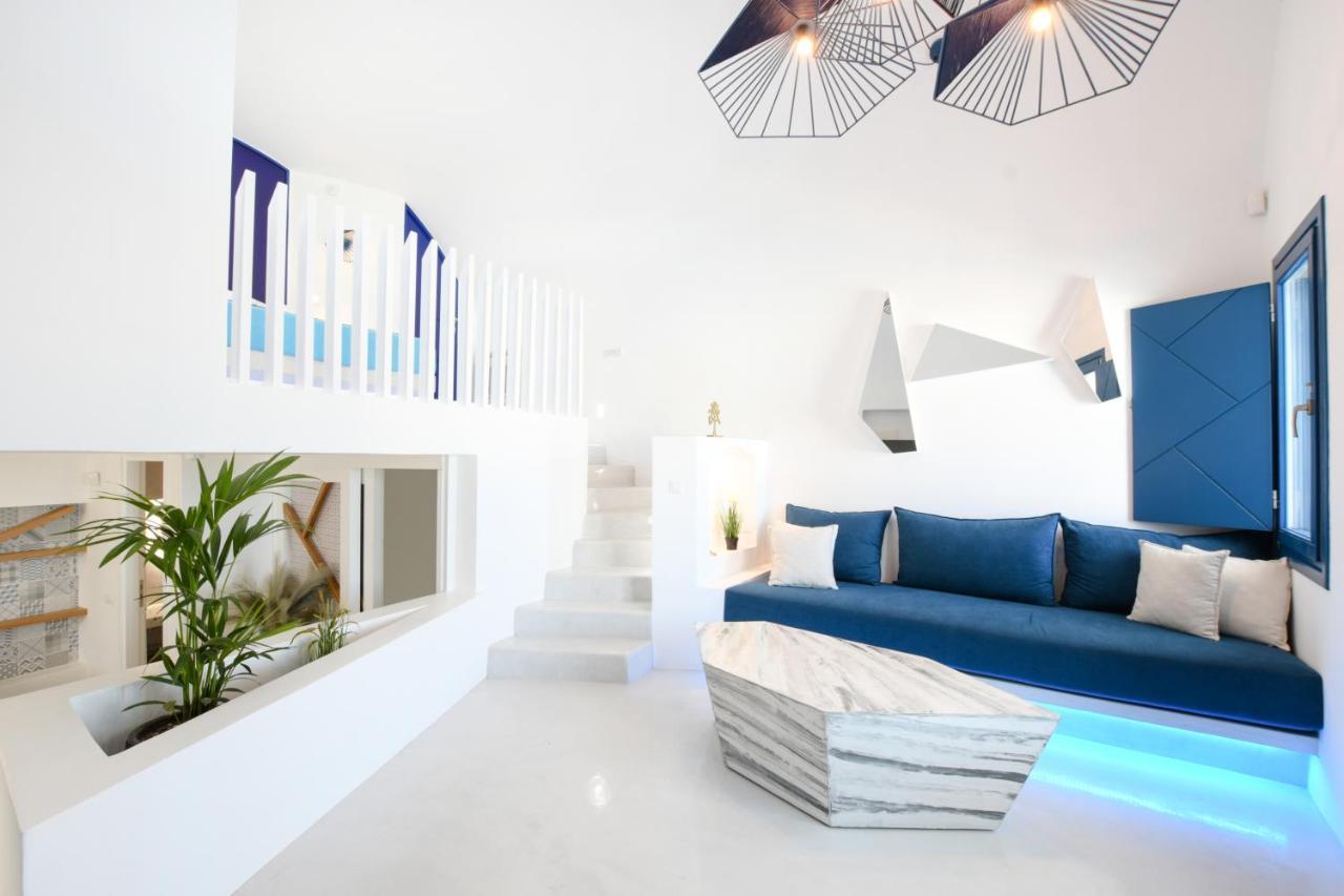 Blue White Residence Monolithos  Exterior photo